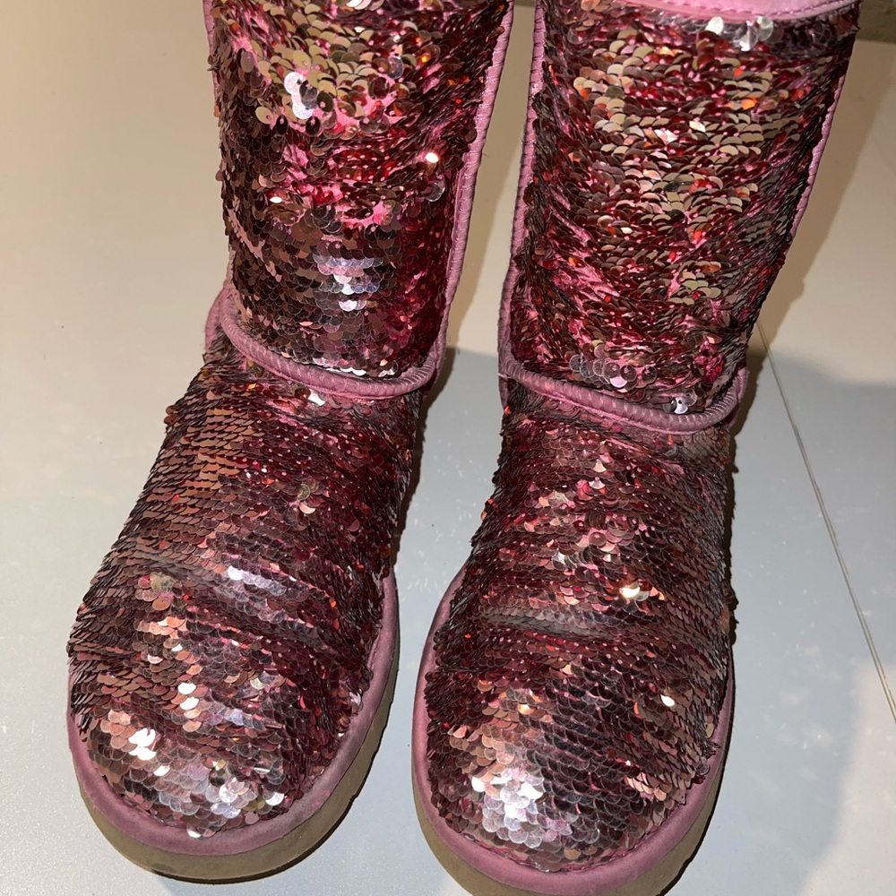 Sparkling Sequin Boots